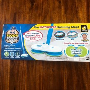 Floor Police motorized mop